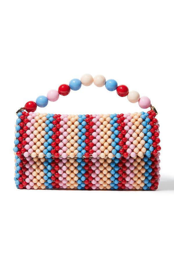 2) Sardinia Sunset Claudette Beaded Clutch