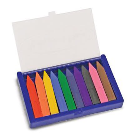 Triangle crayons