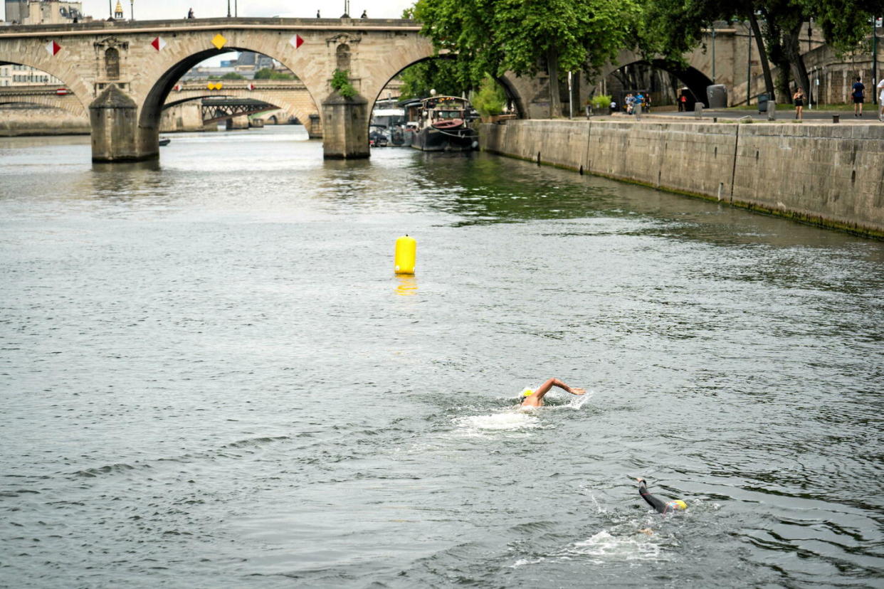 Le préfet de Paris assure que la baignade sera possible dans la Seine pour les épreuves des JO.  - Credit:Gabrielle CEZARD/SIPA / SIPA / Gabrielle CEZARD/SIPA