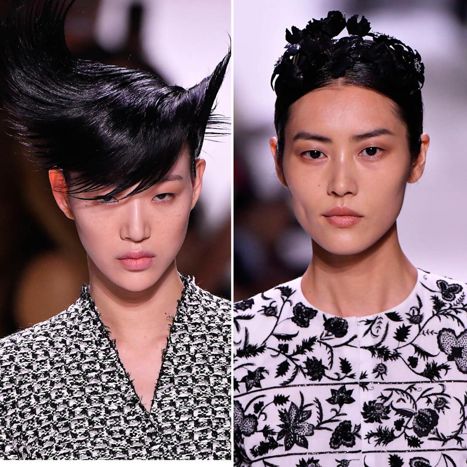 Givenchy Fall 2019 Couture: Aerodynamic Hair