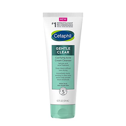 2) Gentle Clear Clarifying Acne Cream Cleanser