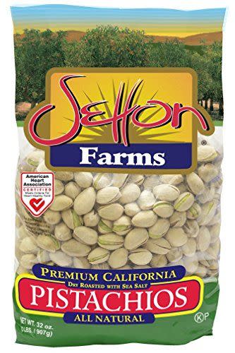 Setton Farms 2 LB Premium Pistachios Dry Roasted w/Sea Salt