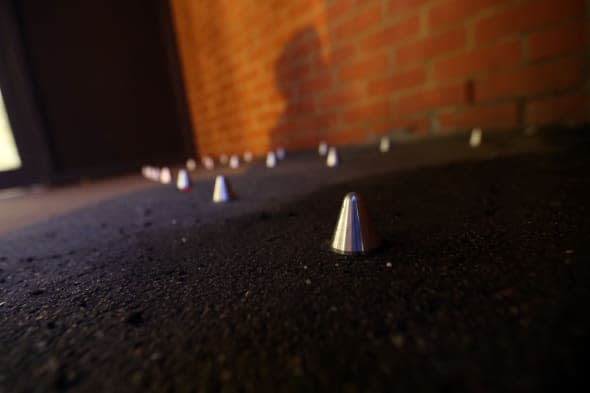 Metal spikes