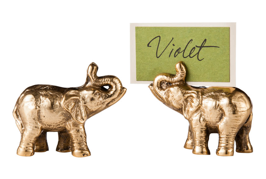 Nate Berkus Elephant Place Card Holders