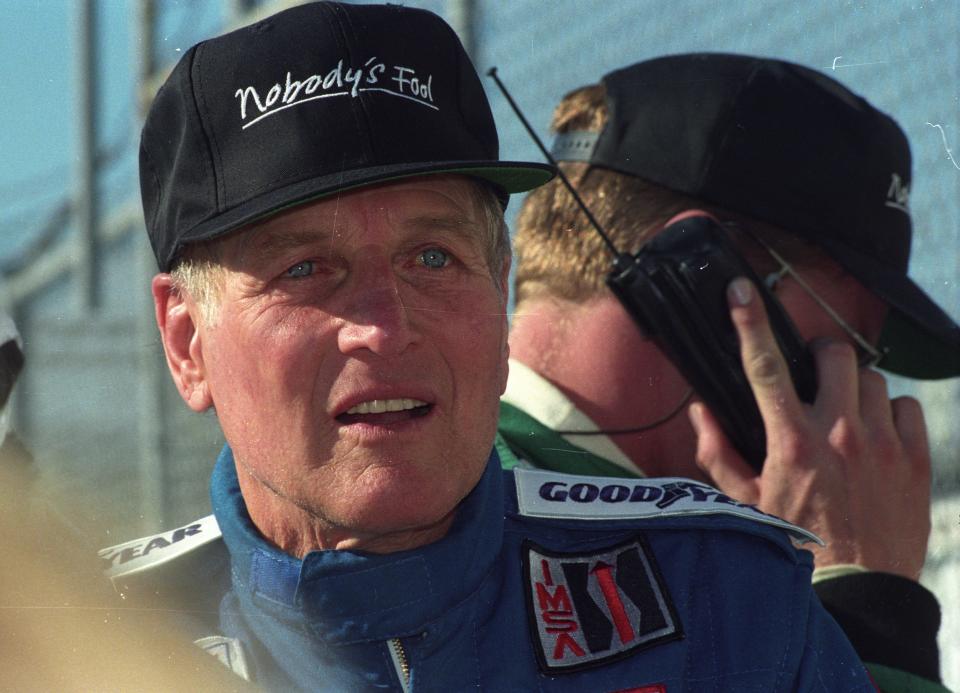 Paul Newman at the 1995 Rolex 24 at Daytona.