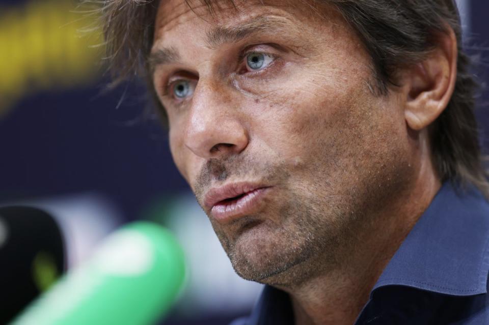 In charge: Antonio Conte  (Tottenham Hotspur FC via Getty Images)