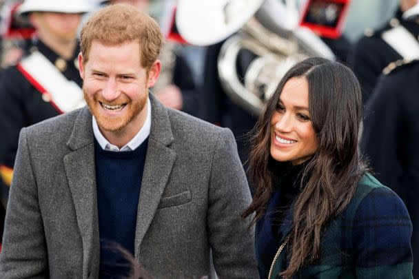 PHOTO: Prince Harry and Meghan, Duchess of Sussex, in Montecito, Calif., Oct. 28, 2022. (Mischa Schoemaker/Sipa USA via AP, FILE)