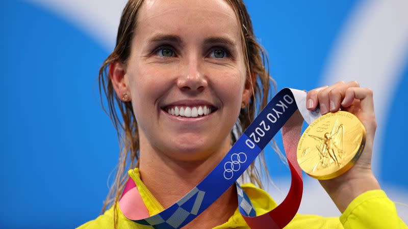 Swimming - Women's 50m Freestyle - Medal Ceremony