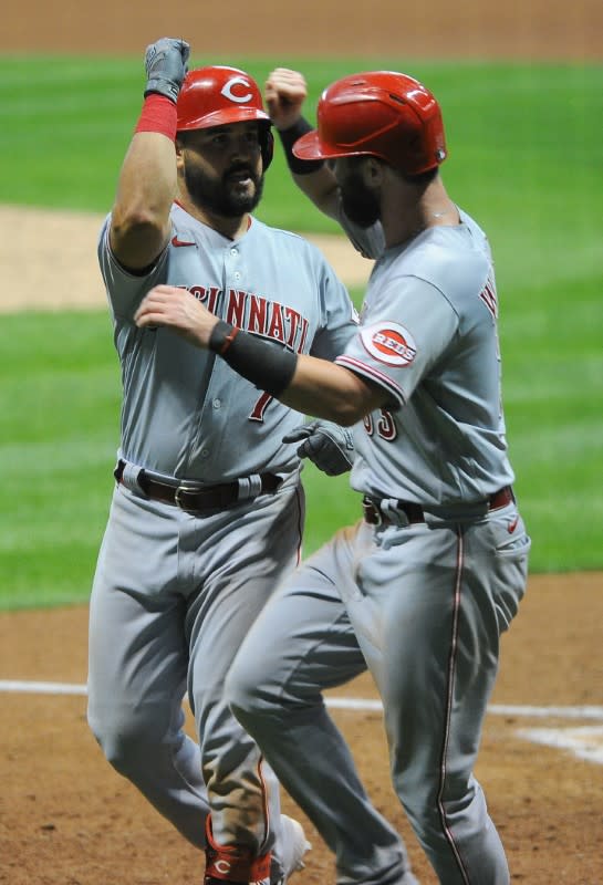 MLB: Game Two-Cincinnati Reds at Milwaukee Brewers