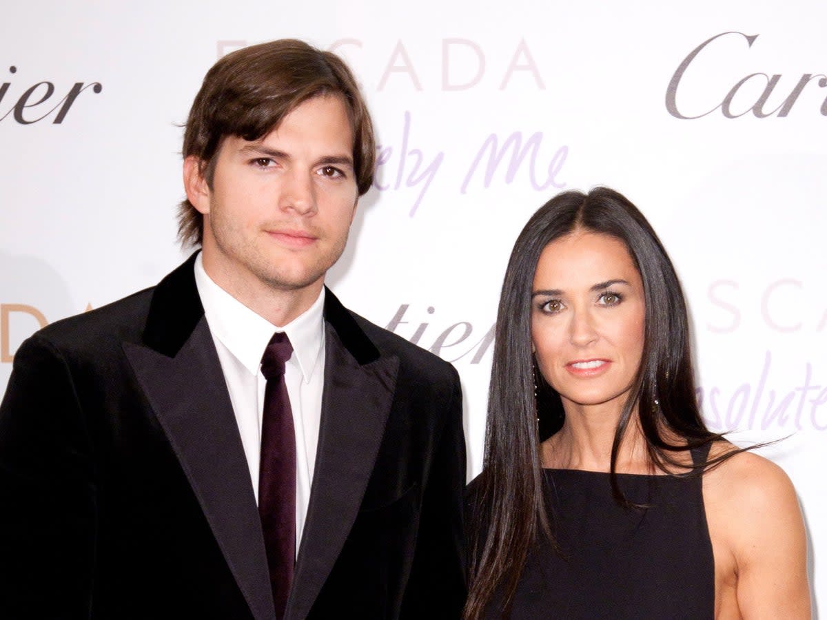 Ashton Kutcher was angry when Demi Moore released a memoir in 2019 (Getty Images)