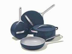 Blue Cosmo 12-Piece Nonstick Cookware Set