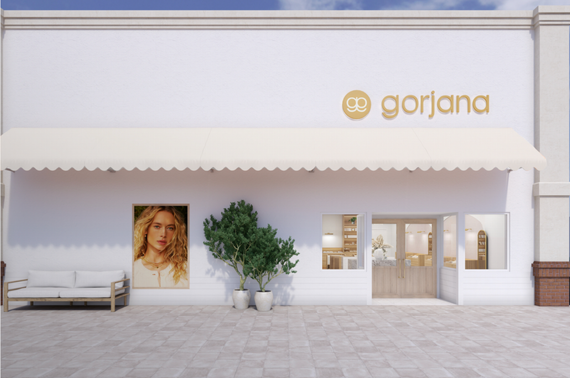 Gorjana, a Laguna Beach-based jewelry store, plans to open in May in Town Center Plaza.