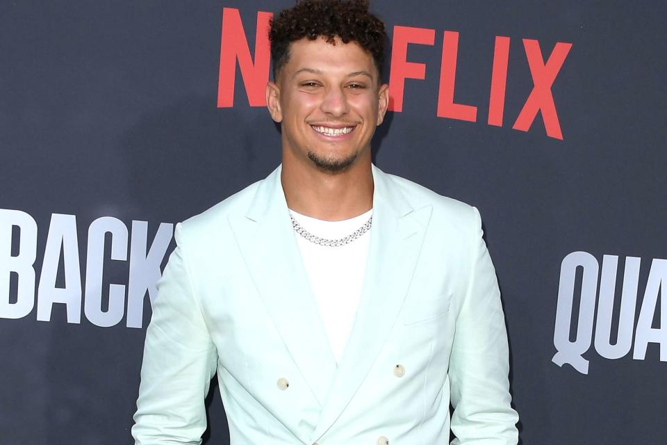 <p>Steve Granitz/FilmMagic</p> Patrick Mahomes in 2023