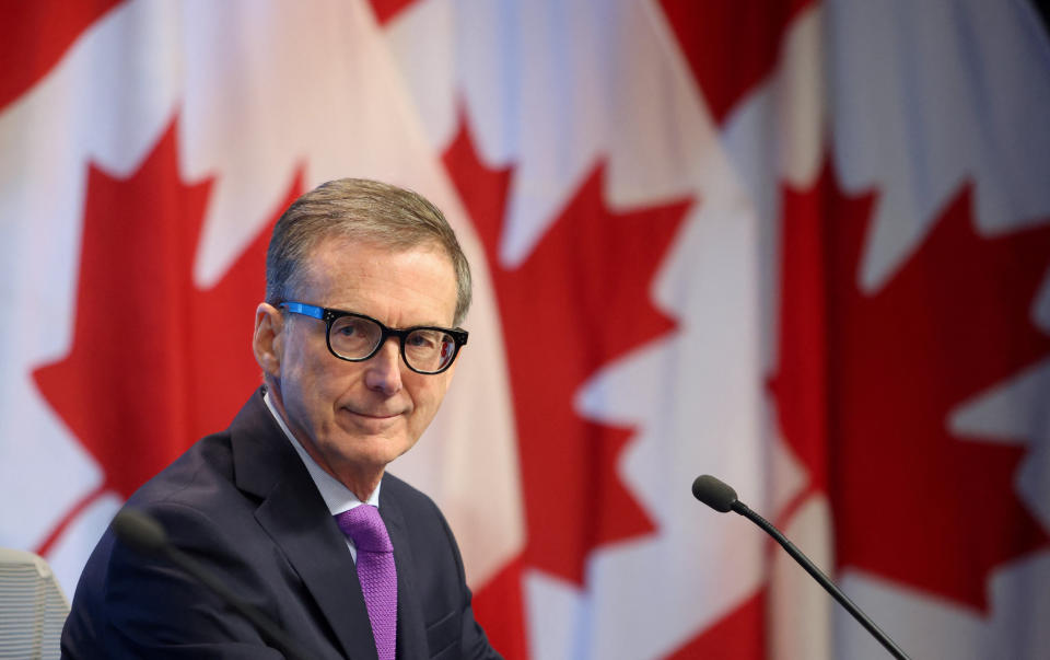 Bank of Canada Governor Tiff Macklem takes part in a press conference in Ottawa, Ontario, Canada October 25, 2023.  REUTERS/Patrick Doyle