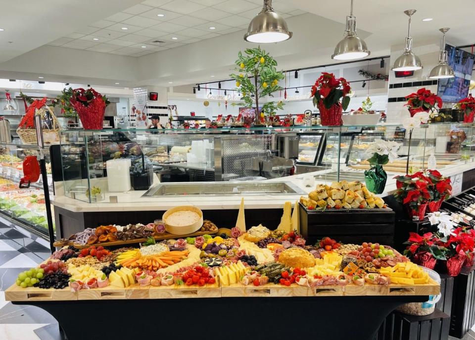 Prepared foods on display at Joesph's Classic Market.