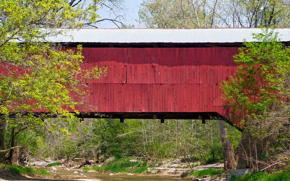 Indiana Kissing Bridge