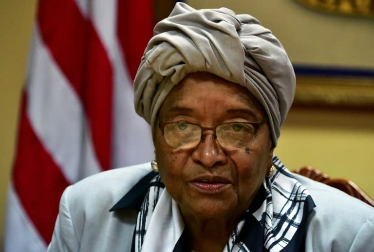 Liberia's President Ellen Johnson Sirleaf, Africa's first elected female head of state, is stepping down after a maximum of two terms but her party is expelling her for not backing its candidate, her vice-president Joseph Boakai