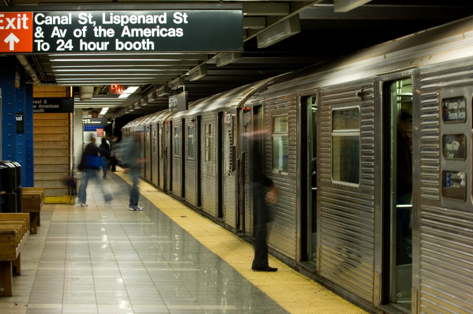 Canal Street station in the New York City subway system. (Photo: Tashka via Getty Images)