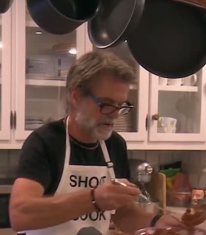 <p>Bravo</p> Harry Hamlin making bolognese on 'Real Housewives of Beverly Hills'