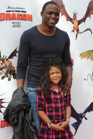 <p>ROBYN BECK/AFP/Getty</p> Wayne Brady and daughter Maile Masko Brady arrive for the premiere of DreamWorks' "How To Train Your Dragon" on March 21, 2010.