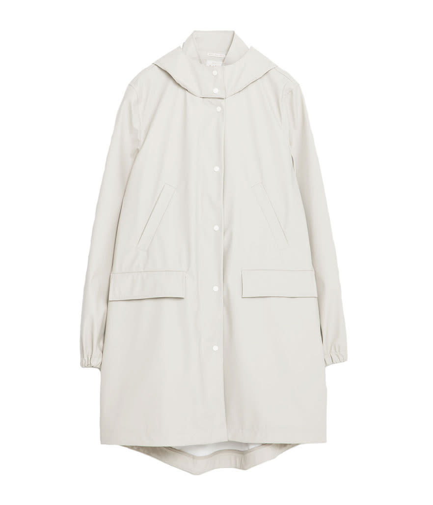 Zara Raincoat With Pockets