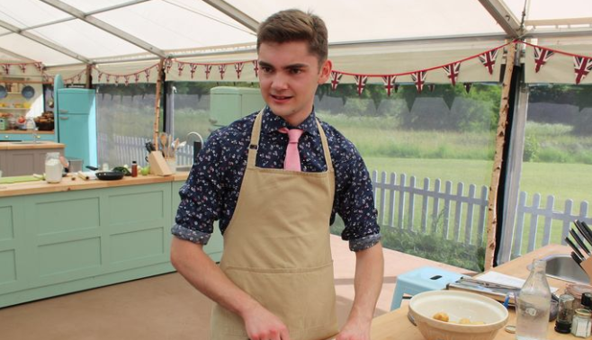 Great British Bake Off's Henry Bird has denied he's romantically linked to Michael Chakraverty and Alice Bird. (CHANNEL 4)