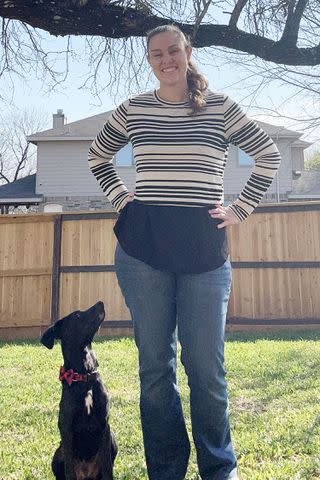 <p>Amanda McCloskey</p> Amanda McCloskey with her rescue dog Ryder, who is training to become her medical alert dog