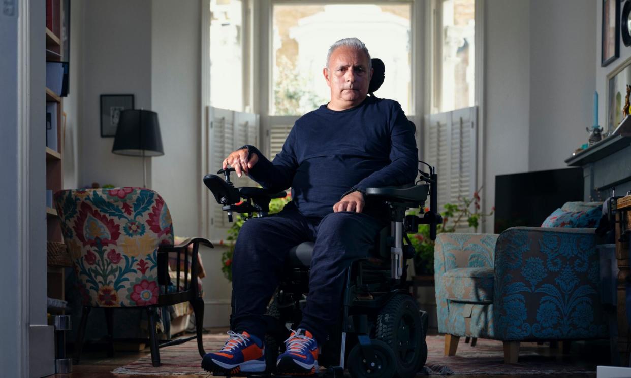 <span>Pure pleasure to watch … Hanif Kureishi at home in a scene from In My Own Words.<br></span><span>Photograph: David Emery/BBC/Turbine Studios</span>