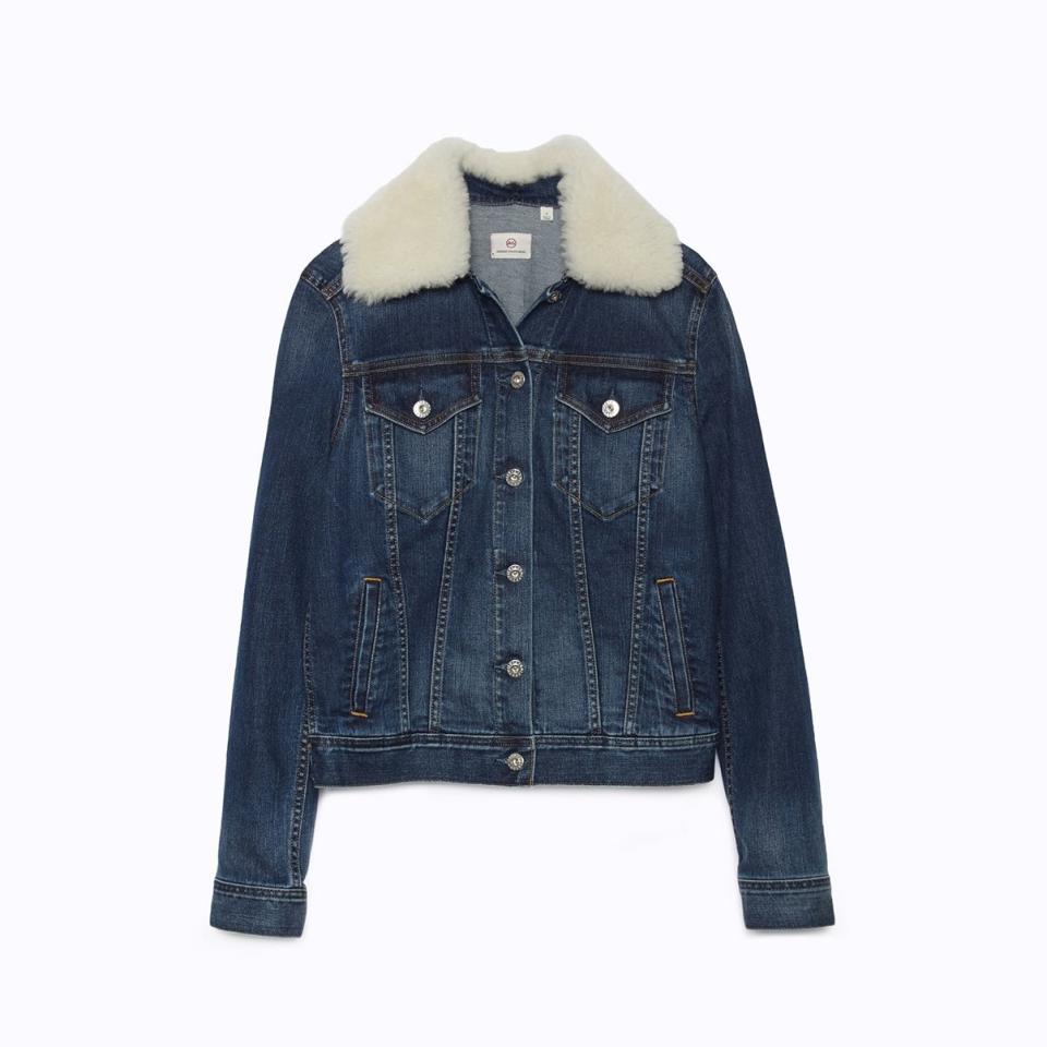 Looking for spring fashion inspiration? Check out the shearling denim jacket, the one piece you'll need in your wardrobe this season.