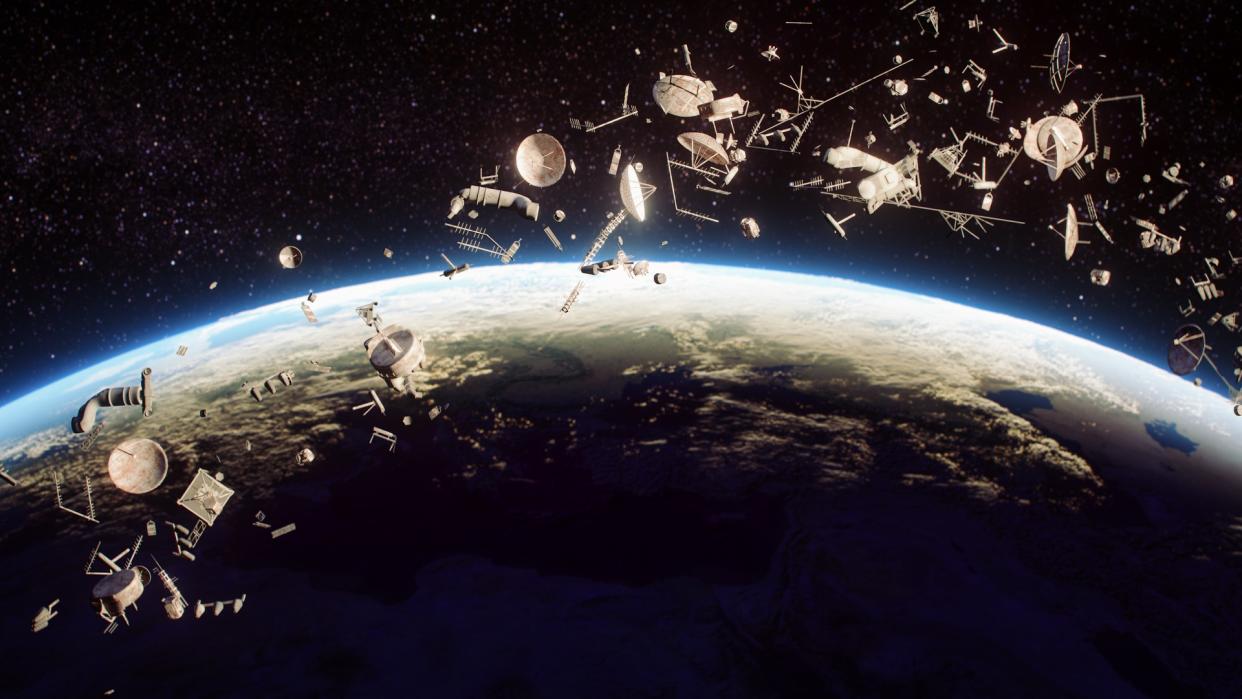  pieces of space junk of all shapes and sizes orbit the Earth 