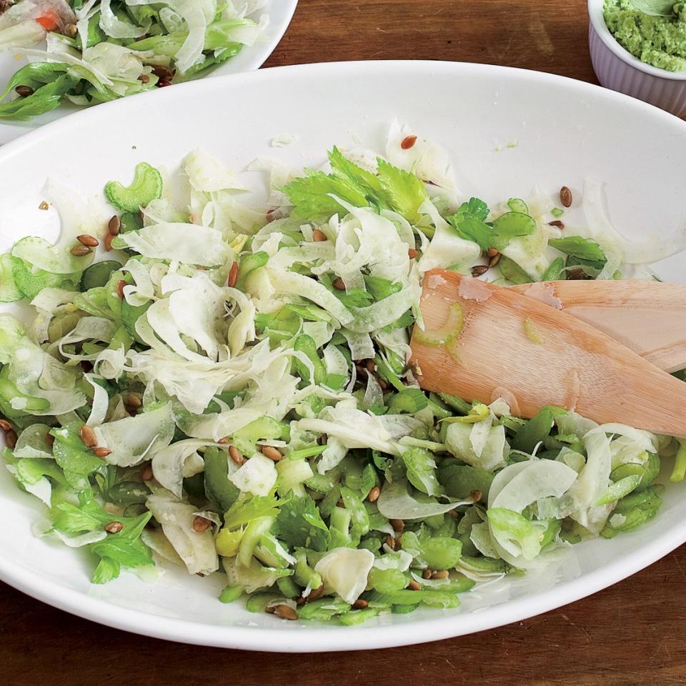 Fennel and Celery Salad with Pumpkin Seeds