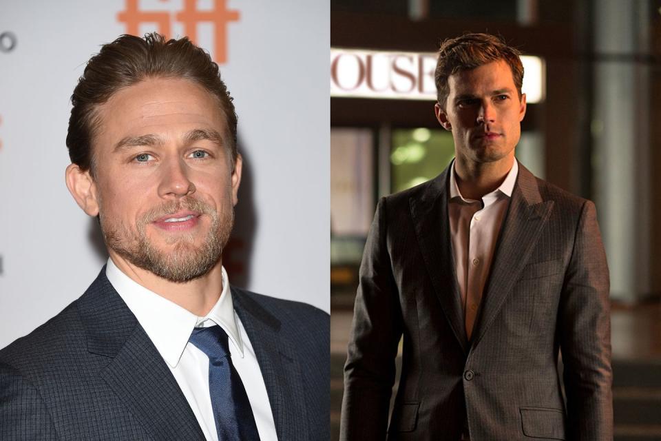 Charlie Hunnam – Christian Grey (Jamie Dornan) in <i>Fifty Shades of Grey</i>