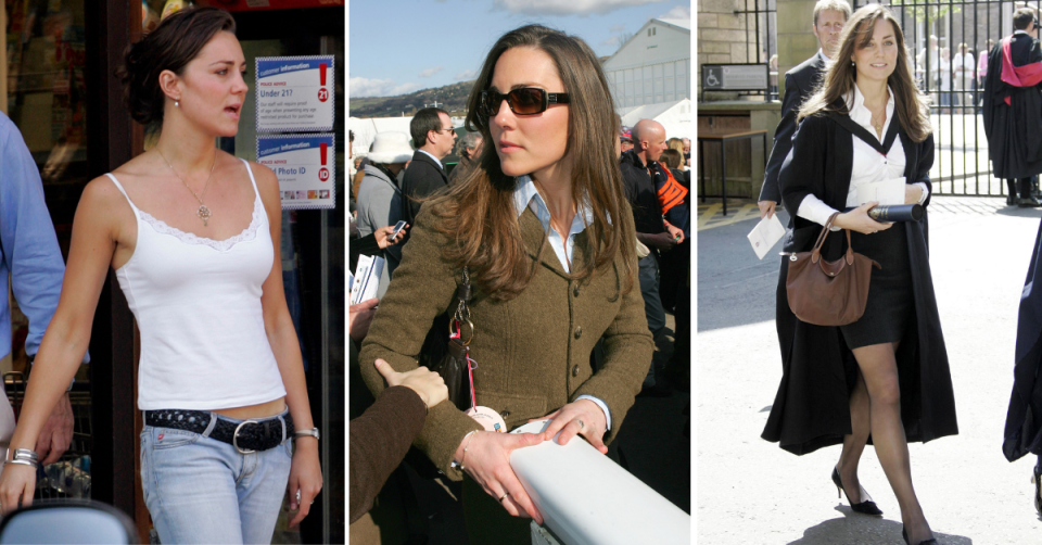 Kate Middleton when she was in university