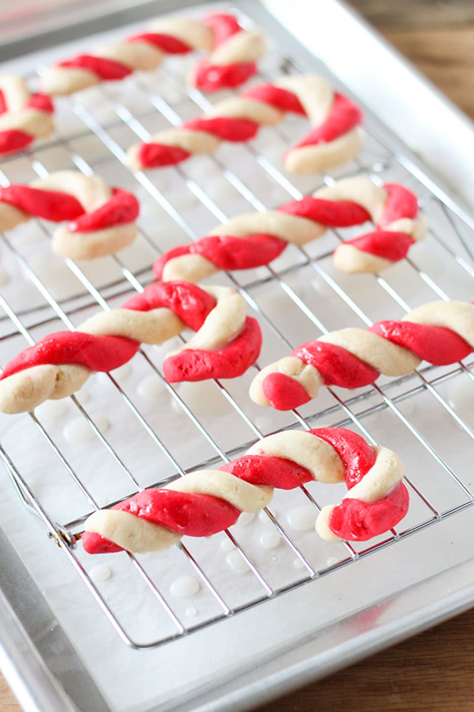 Peppermint Candy Cane Cookies