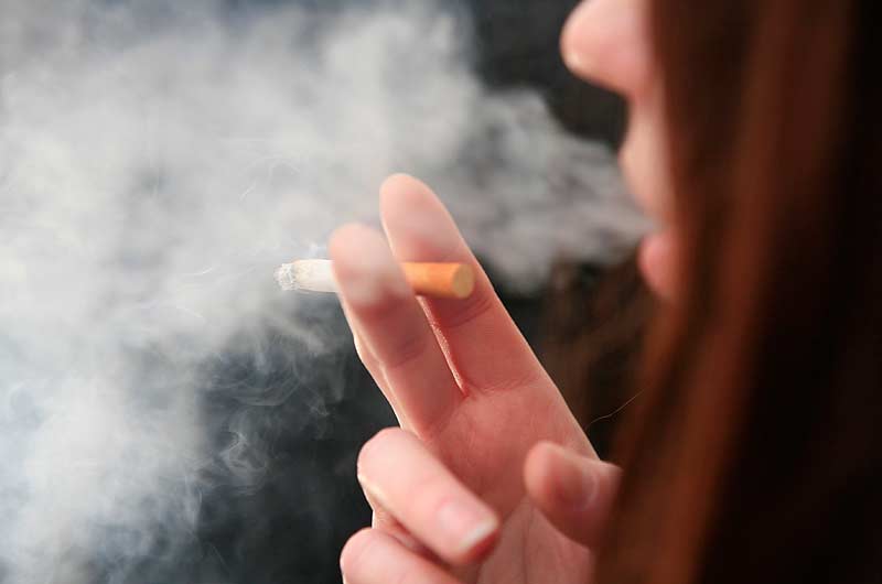 The National Cancer Institute study found that people who consistently smoked an average of less than one cigarette per day over their lifetimes had a 64 percent higher risk of earlier death.