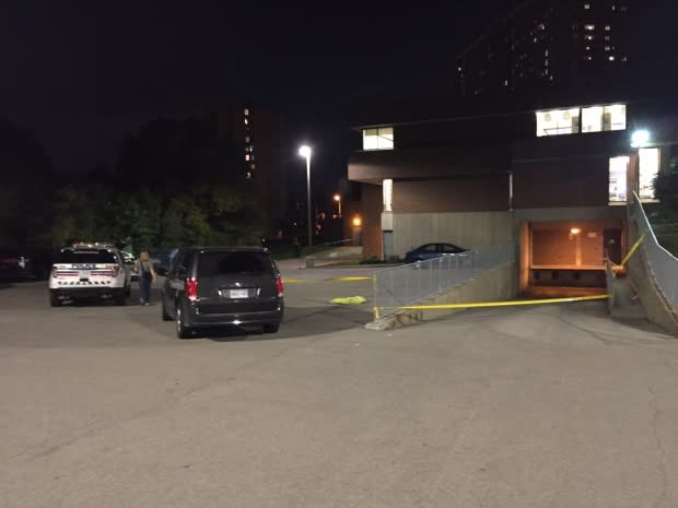 Man in his 20s critically injured in shooting outside public library in Toronto