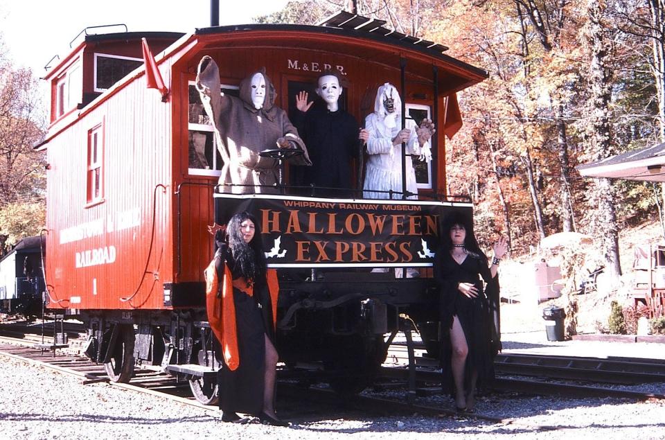 Halloween Express train ride,