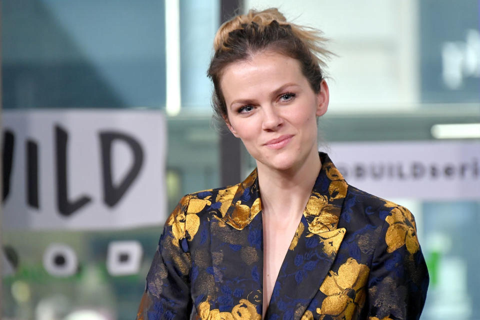 Brooklyn Decker visits Build on Aug. 6, 2018, in New York. (Photo: Michael Loccisano/Getty Images)
