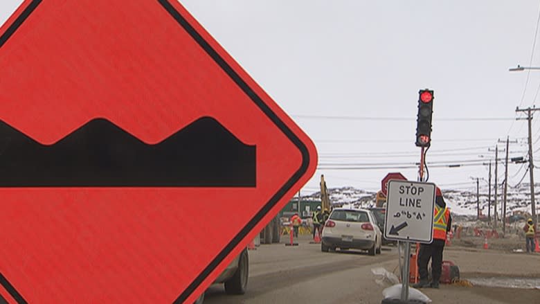 Red light! Iqaluit's first traffic lights cause social media stir