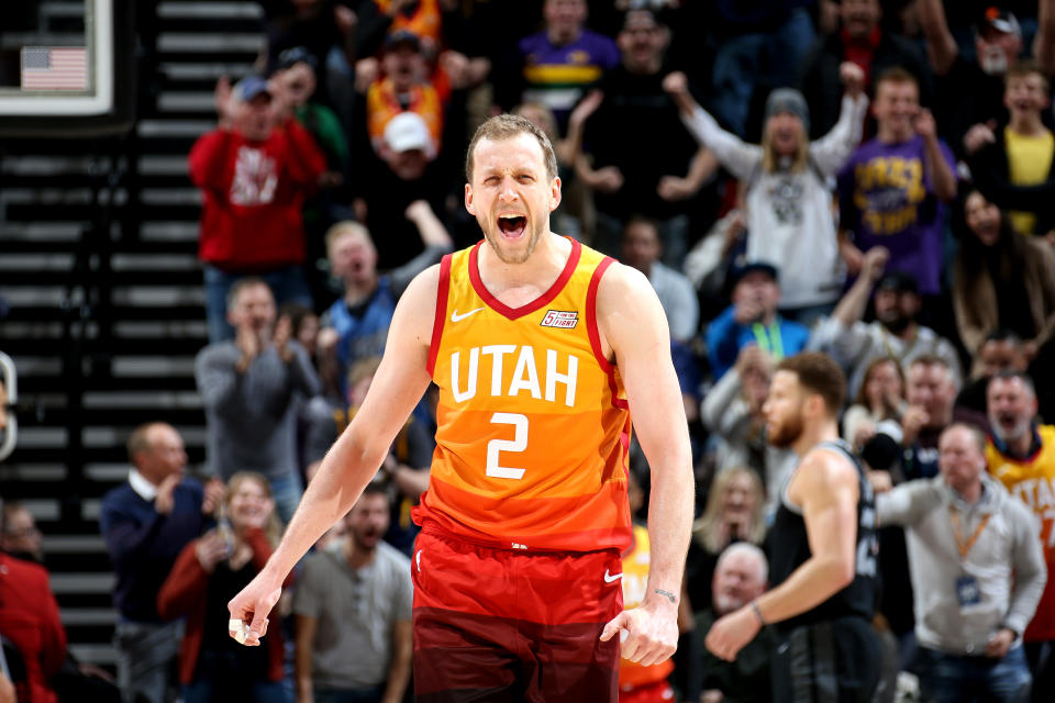 Despite thousands of signatures on an online petition, Joe Ingles isn’t interested in competing in the Skills Challenge at NBA All-Star Weekend next month. (Melissa Majchrzak/Getty Images)