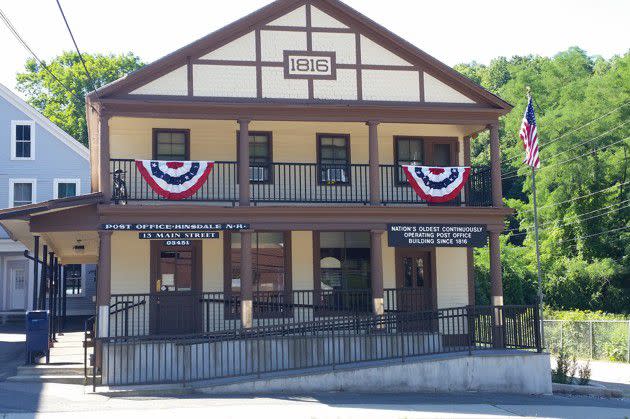 The oldest post office in the U.S. is in New Hampshire.