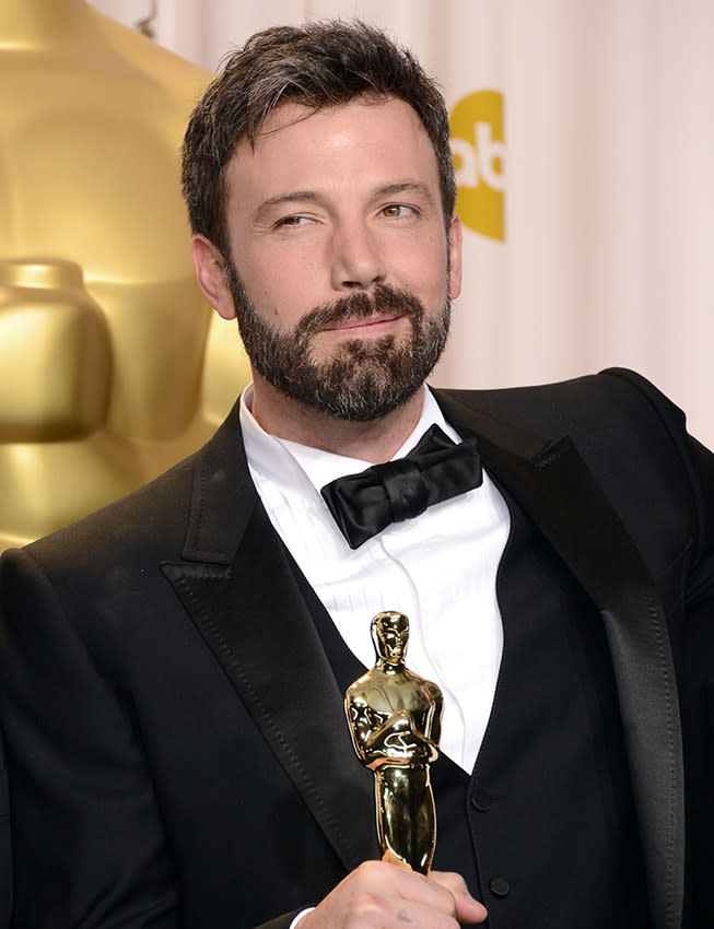 Ben Affleck se llevó el Oscar por 'Argo'
