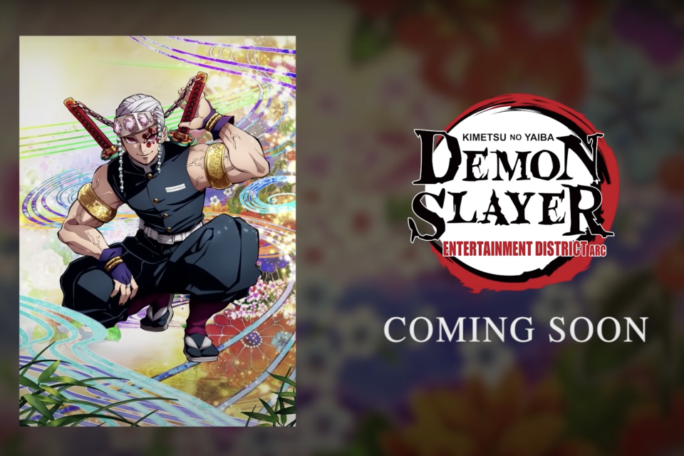 Demon Slayer: Kimetsu No Yaiba: Entertainment District Arc will be released on Netflix from 6 December 2021 onwards.