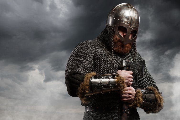 <span class="caption">The usual obsession.</span> <span class="attribution"><a class="link " href="https://www.shutterstock.com/image-photo/warrior-viking-full-arms-axe-helmet-793636645" rel="nofollow noopener" target="_blank" data-ylk="slk:Fotokvadrat/Shutterstock;elm:context_link;itc:0;sec:content-canvas">Fotokvadrat/Shutterstock</a></span>