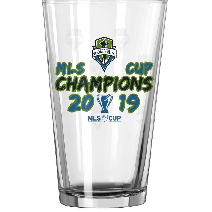 Sounders FC 2019 MLS Cup Champions Pint Glass