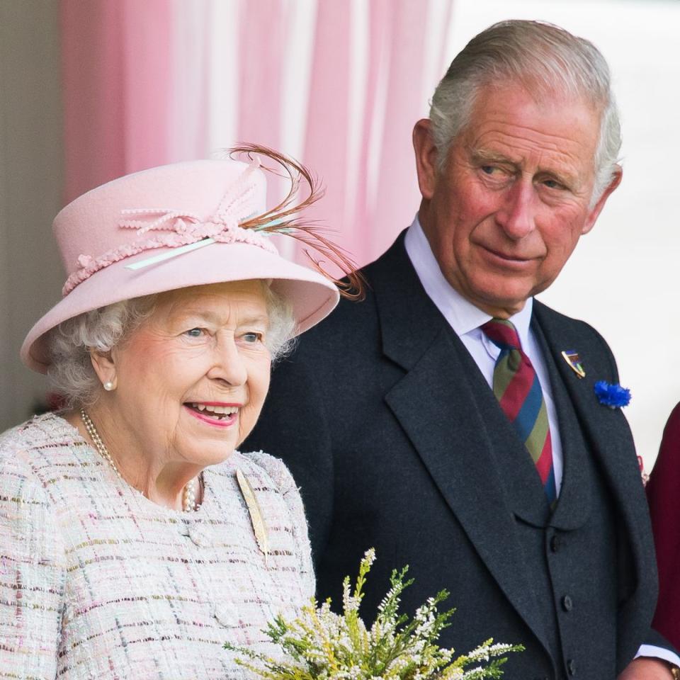 Previously unseen photos of the late Queen and King Charles displayed at Buckingham Palace