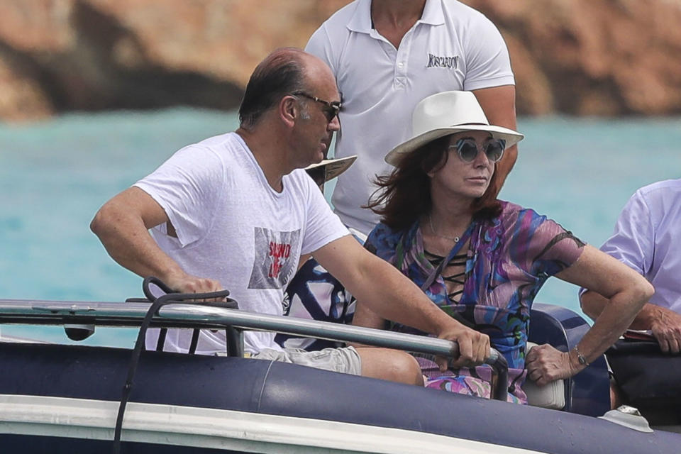 Ana Rosa y Juan Muñoz en Formentera