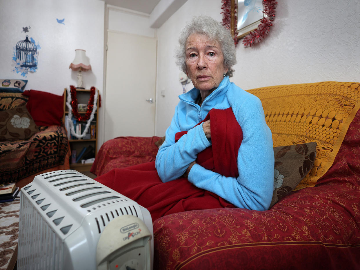 Yvonne Johnson has had a broken heating system for two months and fears a freezing cold Christmas. (Reach)