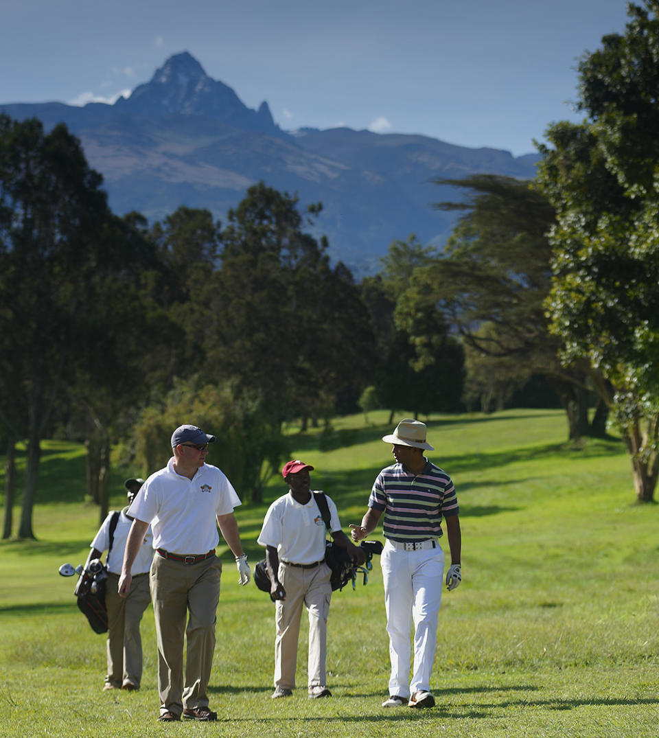 Golfing in South Africa