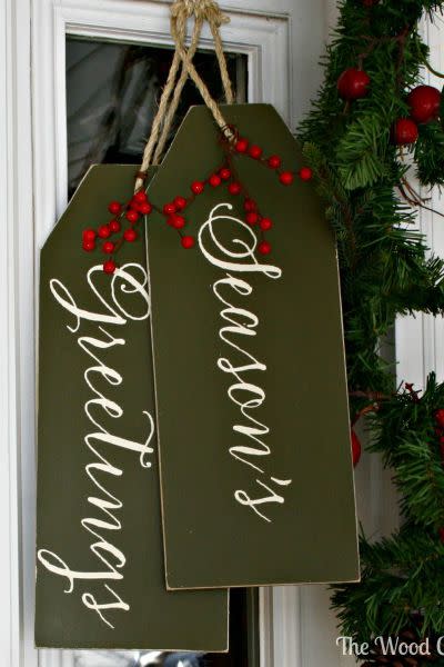 Weather Proof Christmas Gift Tags